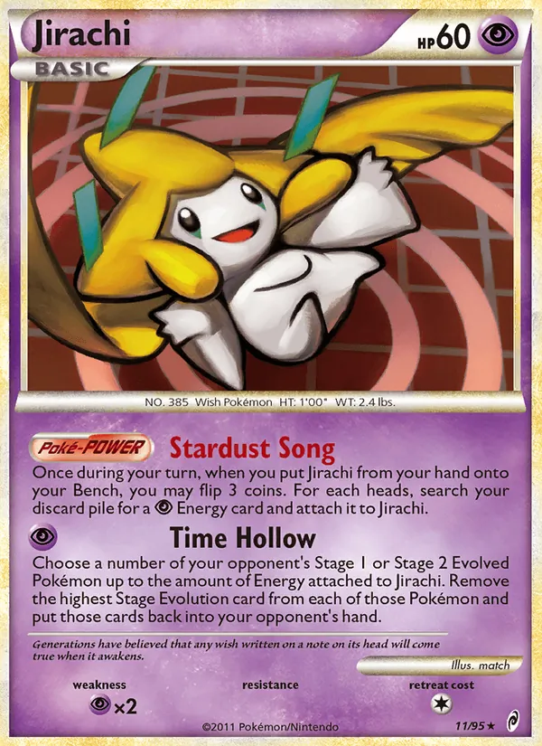 Jirachi Richiamo delle Leggende 11/95