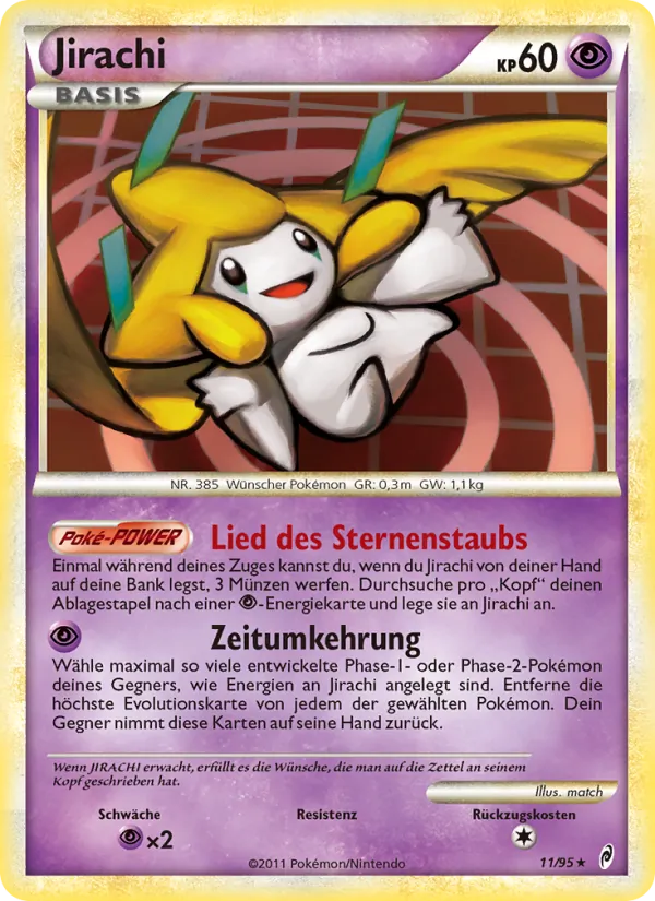 Jirachi Ruf der Legenden 11/95