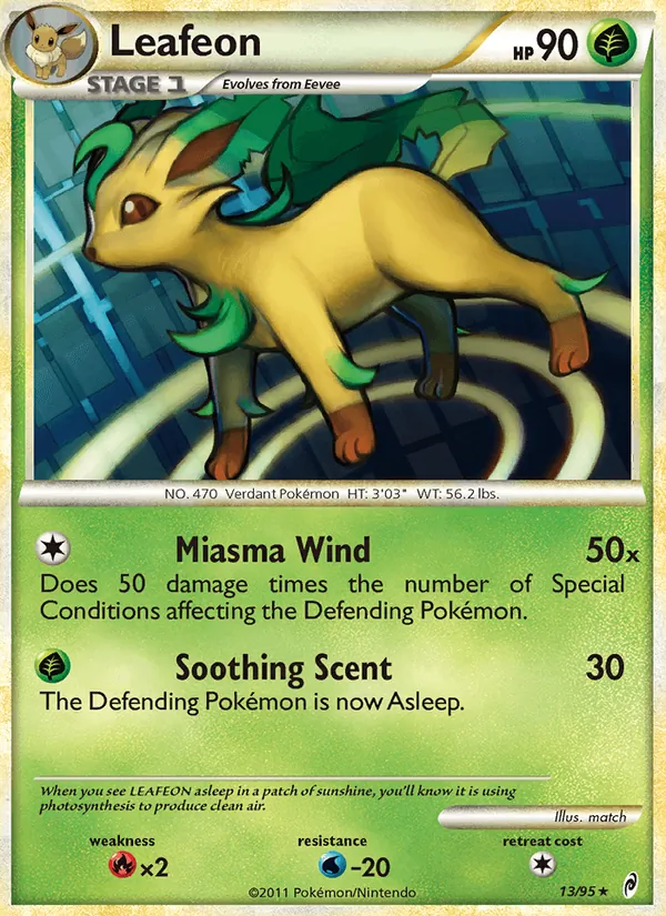 Leafeon Chamado das Lendas 13/95