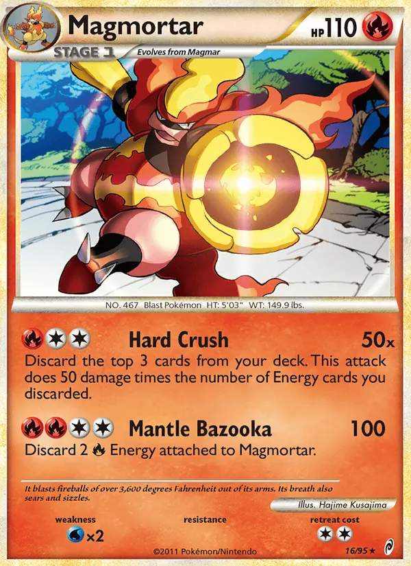 Magmortar Chamado das Lendas 16/95