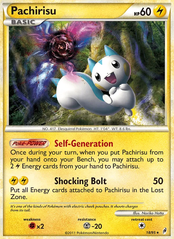 Pachirisu Richiamo delle Leggende 18/95