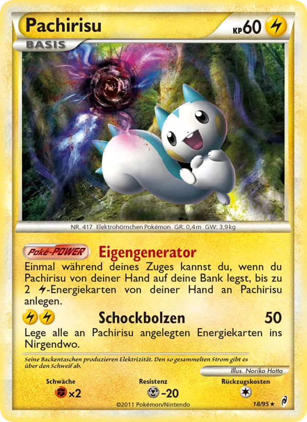 Pachirisu Ruf der Legenden 18/95