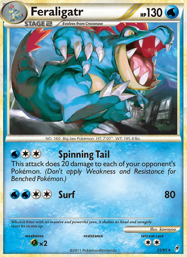 Feraligatr Richiamo delle Leggende 25/95