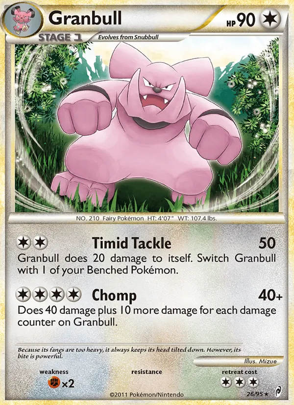 Granbull Call of Legends 26/95