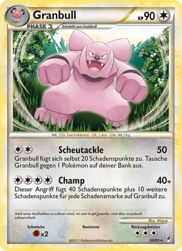 Granbull Ruf der Legenden 26/95