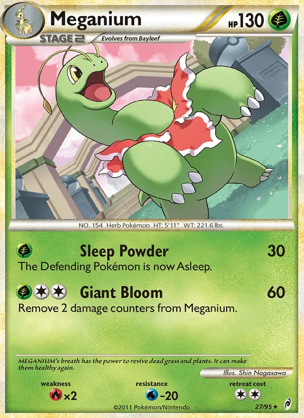 Meganium Call of Legends 27/95
