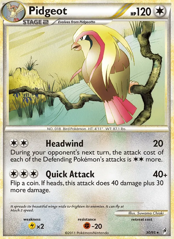 Pidgeot Call of Legends 30/95