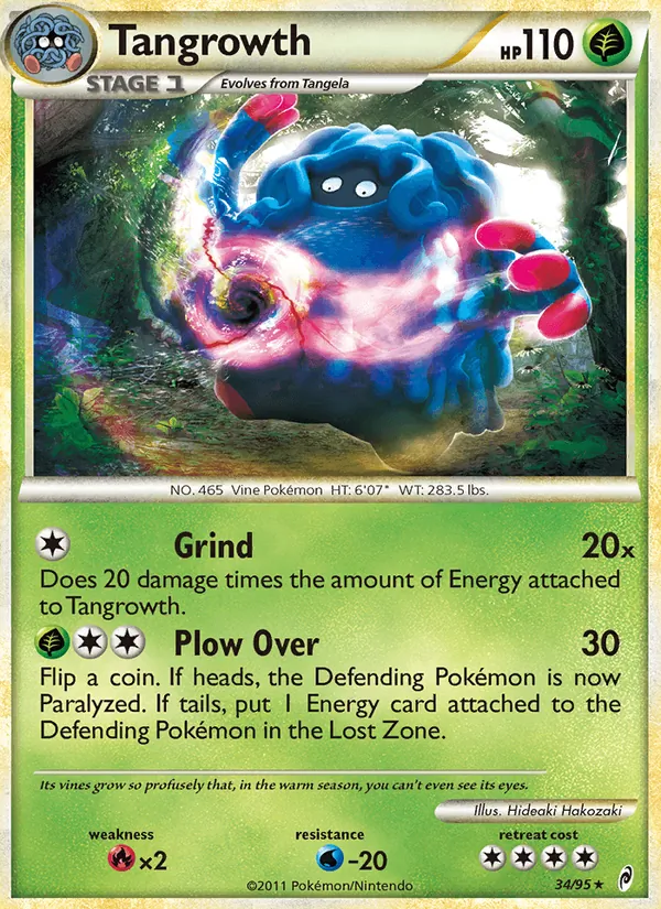 Tangrowth Call of Legends 34/95