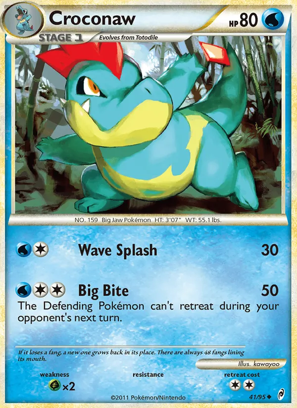 Croconaw Richiamo delle Leggende 41/95