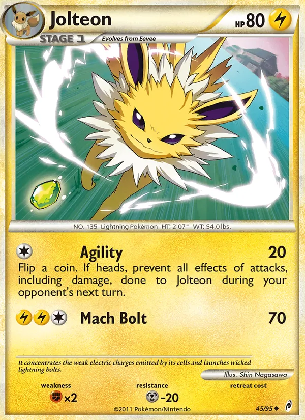 Jolteon Call of Legends 45/95