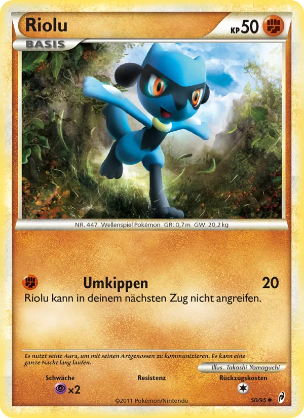 Riolu Ruf der Legenden 50/95
