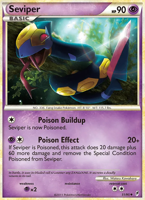 Seviper Chamado das Lendas 51/95
