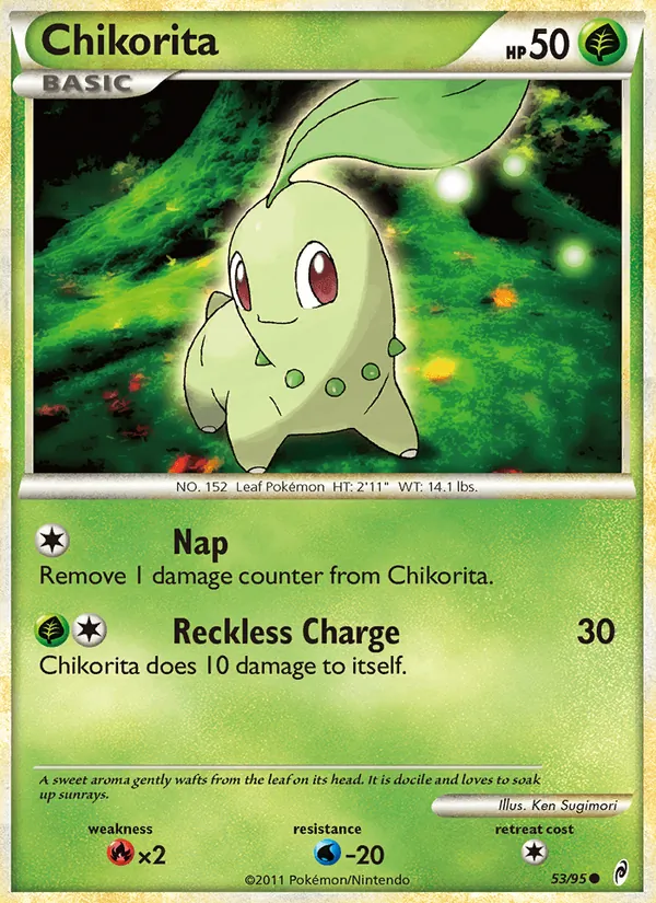 Chikorita Call of Legends 53/95