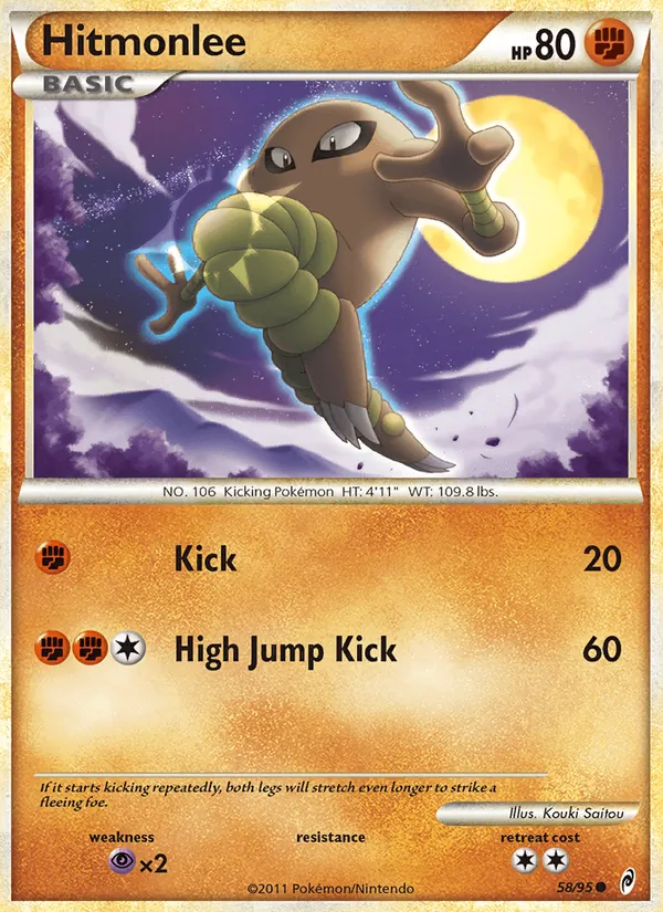 Hitmonlee Chamado das Lendas 58/95