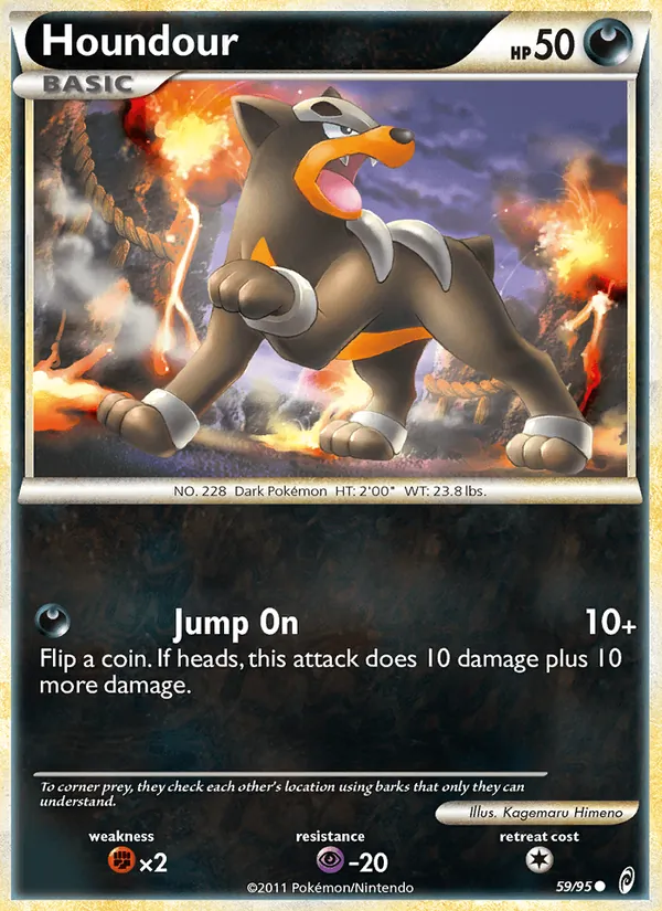 Houndour Chamado das Lendas 59/95