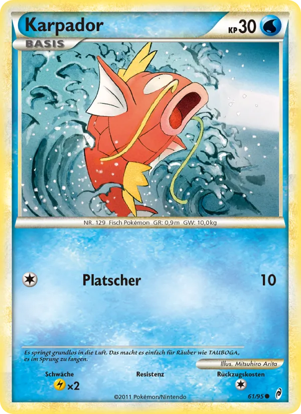 Karpador Ruf der Legenden 61/95