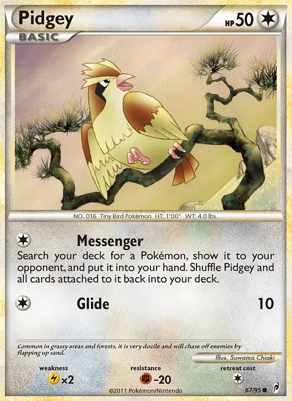 Pidgey Call of Legends 67/95