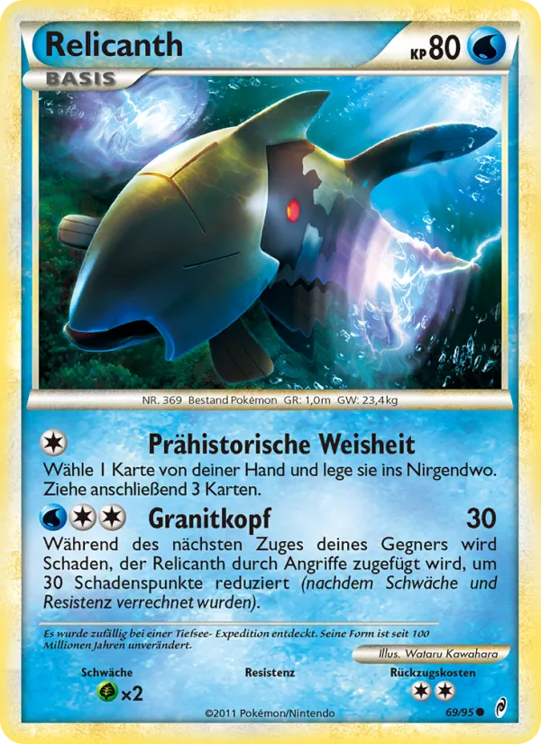 Relicanth Ruf der Legenden 69/95