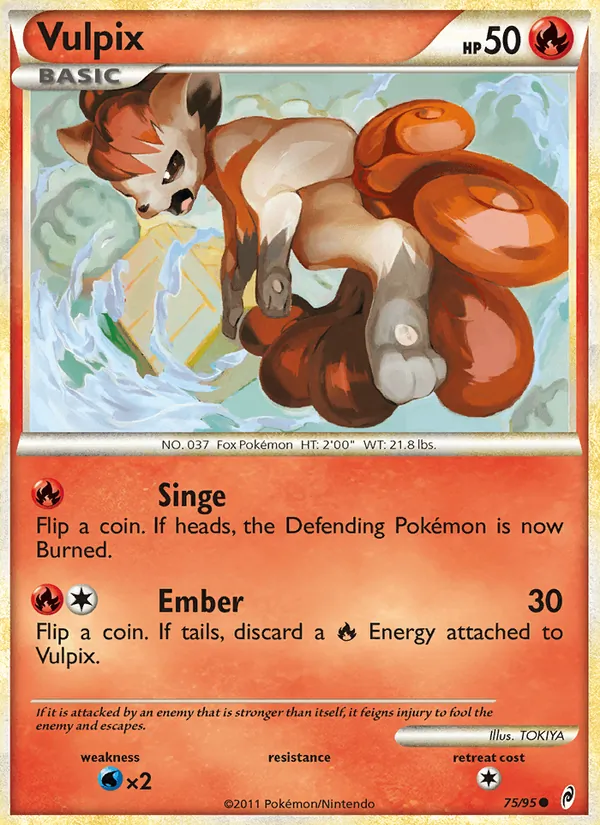 Vulpix Call of Legends 75/95