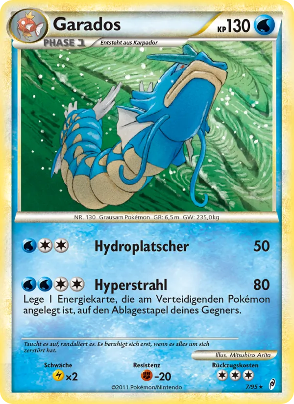 Garados Ruf der Legenden 7/95