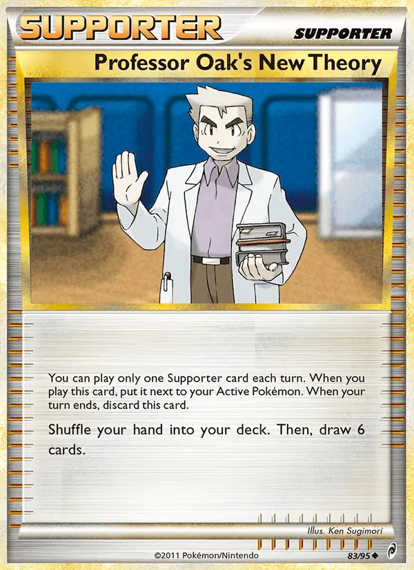 Professor Oak's New Theory Chamado das Lendas 83/95