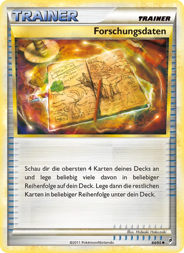 Forschungsdaten Ruf der Legenden 84/95