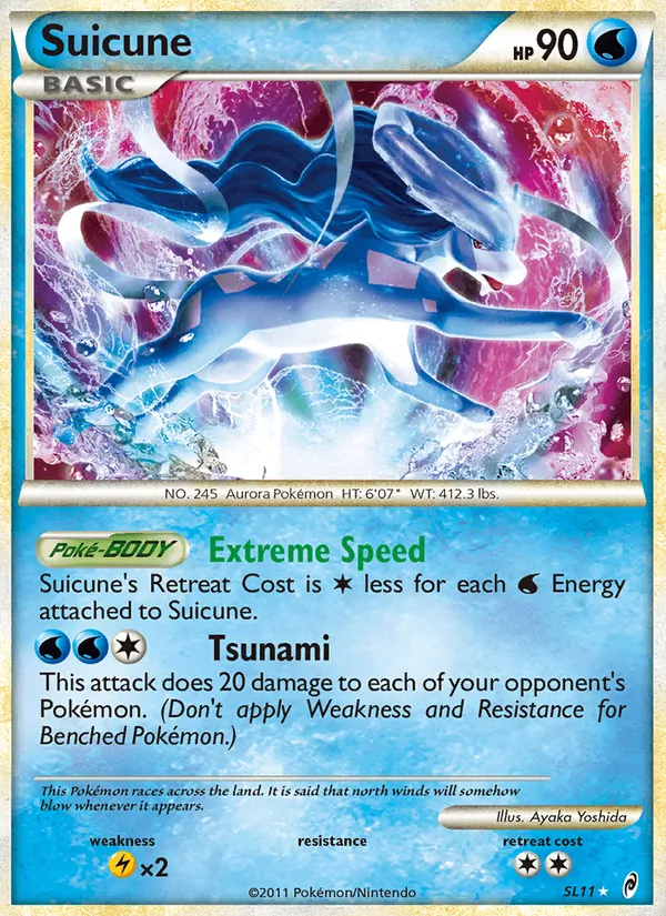 Suicune Chamado das Lendas SL11/95