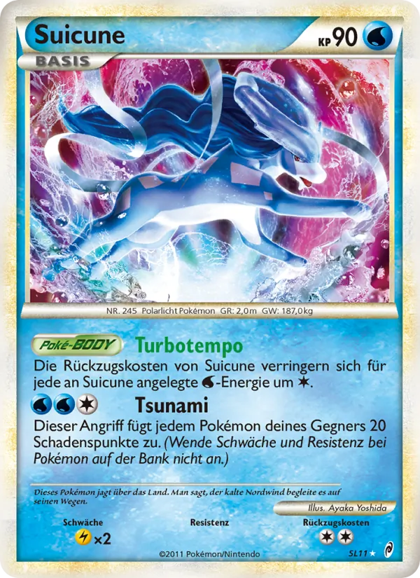Suicune Ruf der Legenden SL11/95