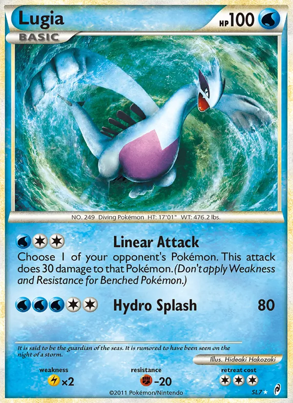 Lugia Chamado das Lendas SL7/95