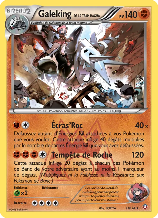 Galeking de la Team Magma Double Danger 14/34
