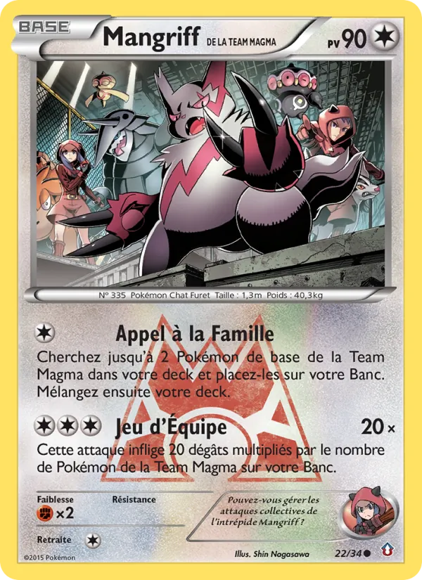 Mangriff de la Team Magma Double Danger 22/34