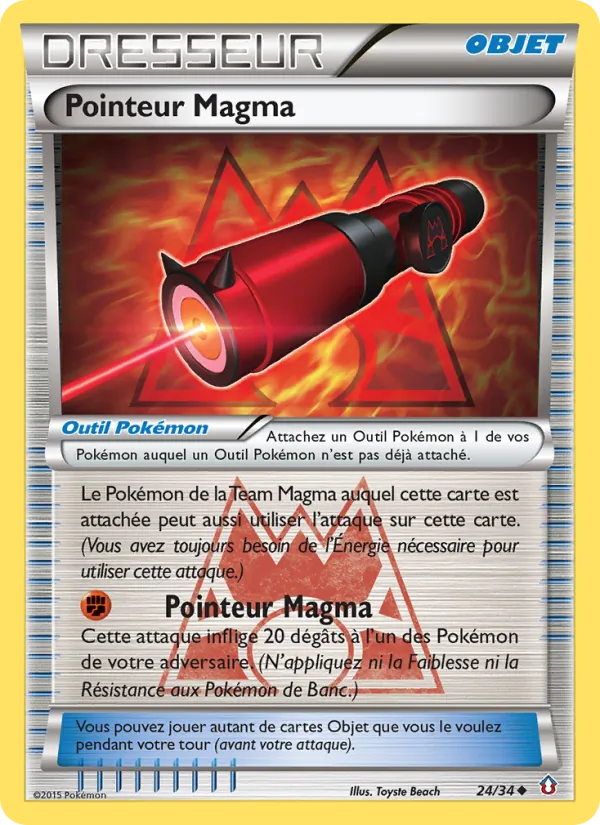Pointeur Magma Double Danger 24/34