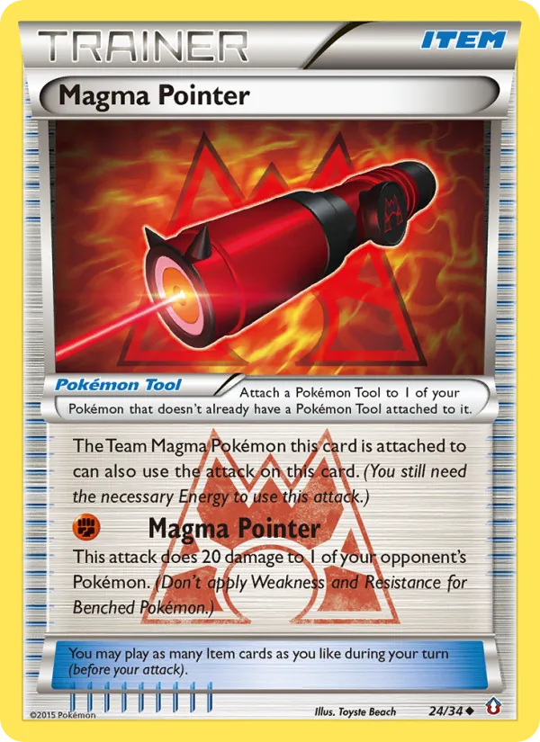 Ponteiro Magma Crise Dupla 24/34