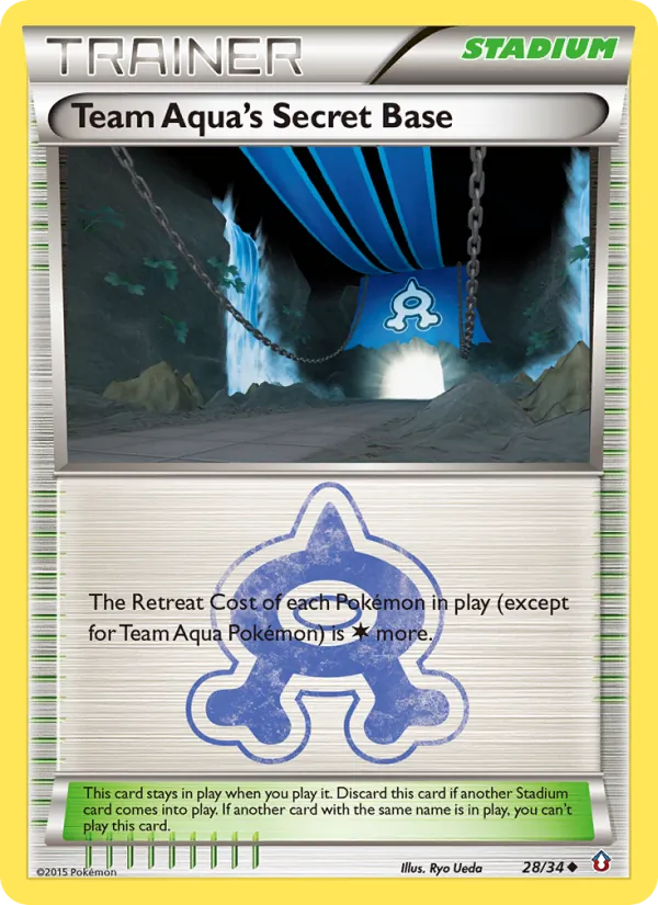 Team Aqua's Secret Base Double Crisis 28/34