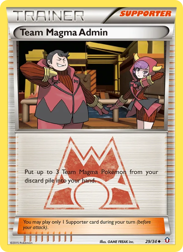 Team Magma Admin Double Crisis 29/34