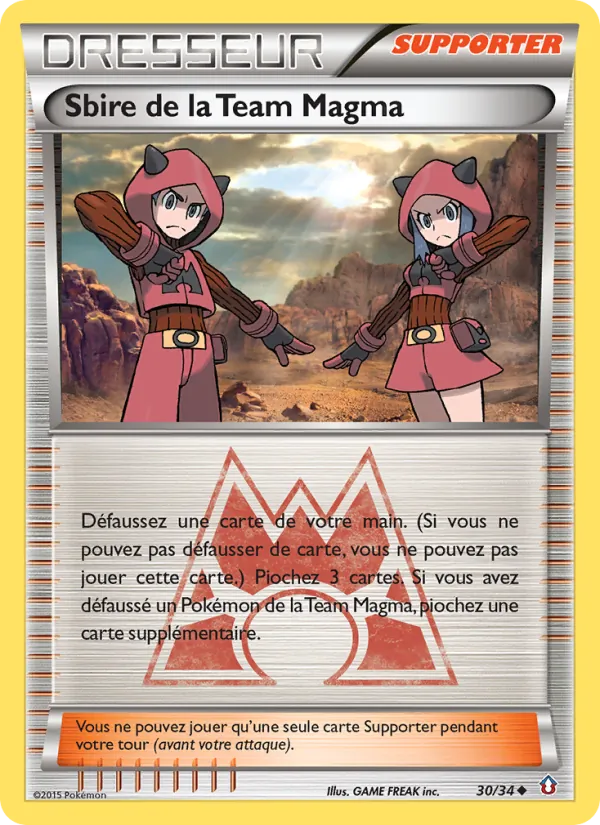 Sbire de la Team Magma Double Danger 30/34