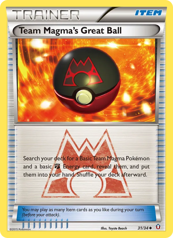 Team Magma's Great Ball Double Crisis 31/34
