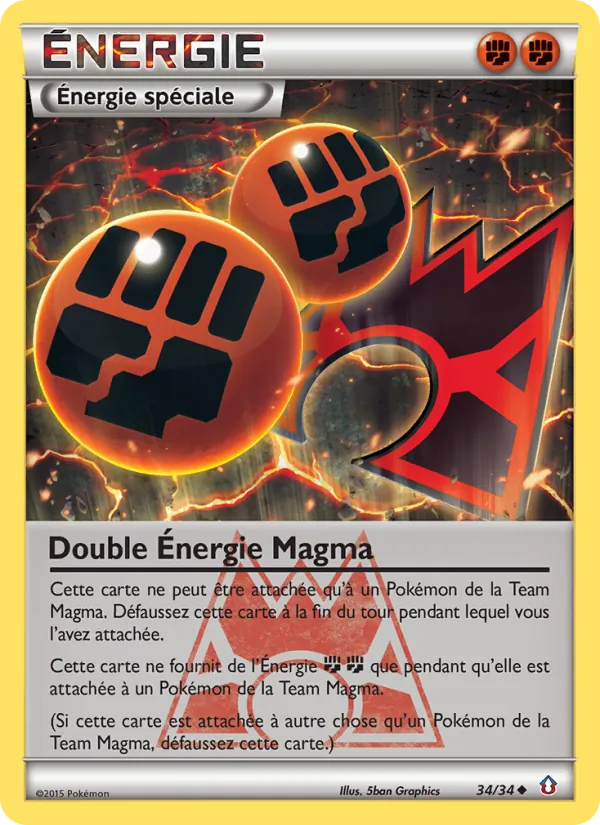 Double Énergie Magma Double Danger 34/34