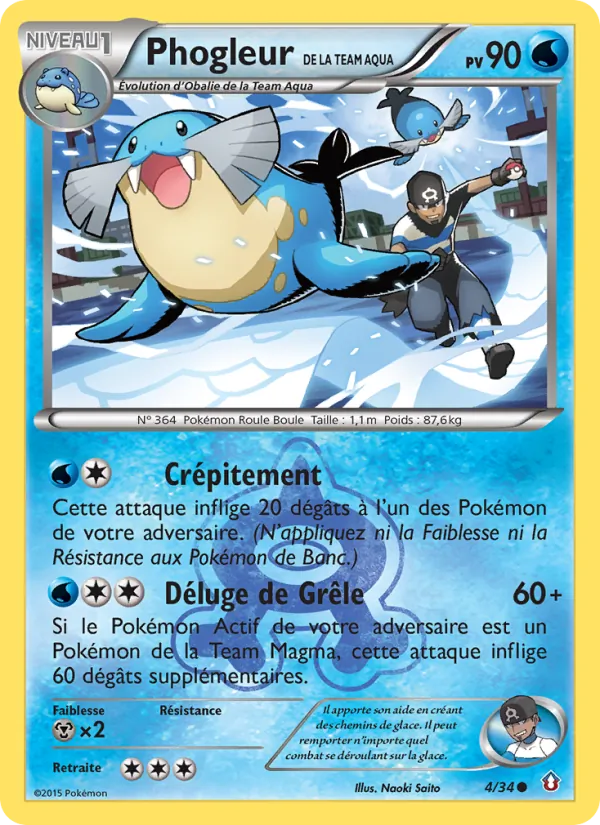 Phogleur de la Team Aqua Double Danger 4/34