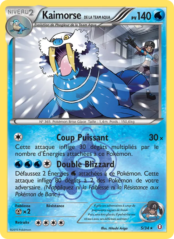 Kaimorse de la Team Aqua Double Danger 5/34
