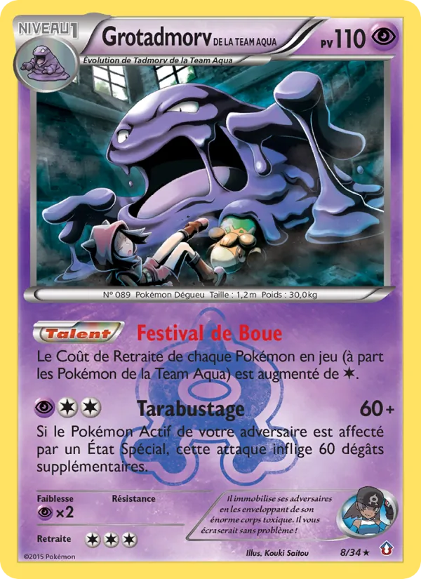 Grotadmorv de la Team Aqua Double Danger 8/34