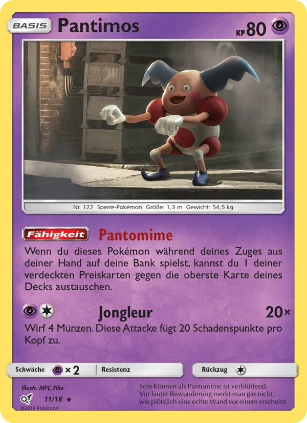 Pantimos Meisterdetektiv Pikachu 11/18