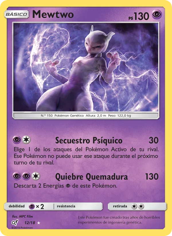 Mewtwo Detective Pikachu 12/18