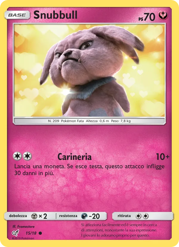 Snubbull Detective Pikachu 15/18