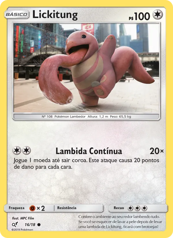 Lickitung Detetive Pikachu 16/18