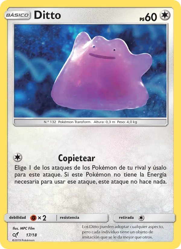 Ditto Detective Pikachu 17/18
