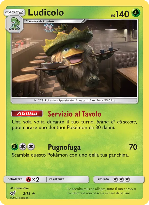 Ludicolo Detective Pikachu 2/18