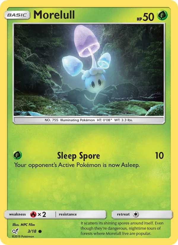 Morelull Detective Pikachu 3/18