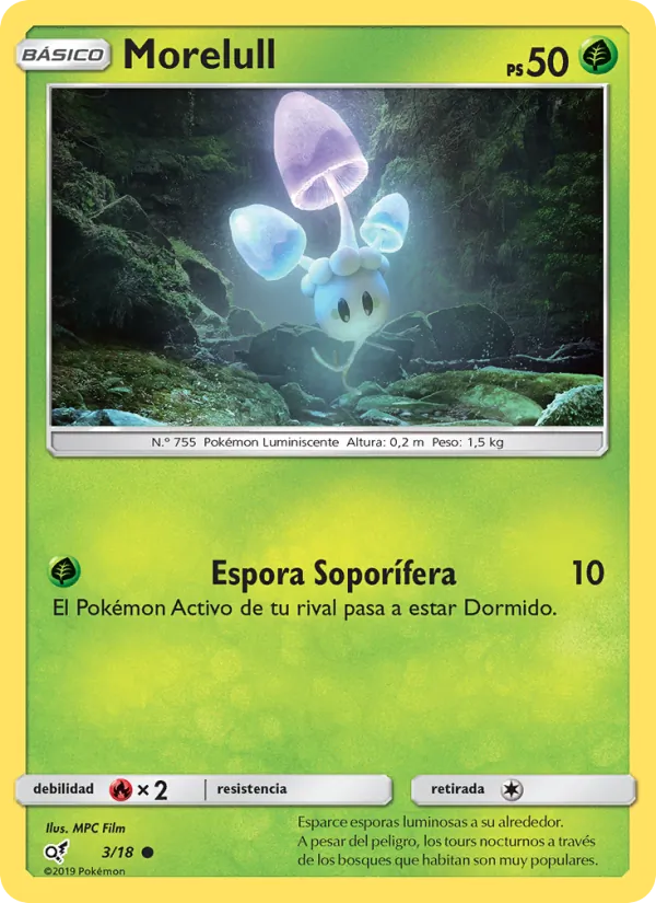 Morelull Detective Pikachu 3/18