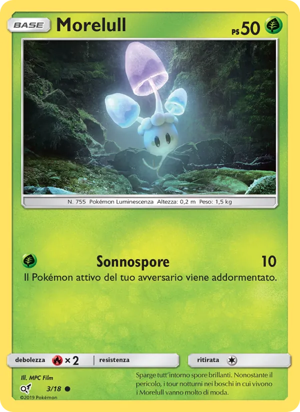 Morelull Detective Pikachu 3/18
